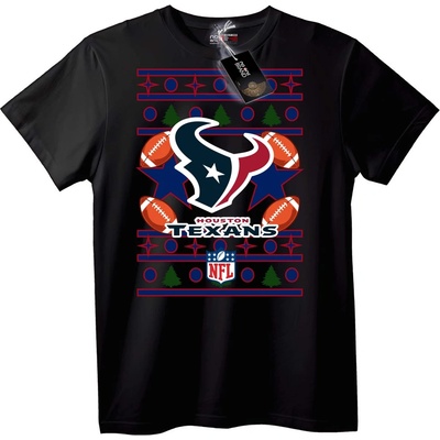 NOONEBRAND Тениска Houston Texans NFL Грозен Пуловер - L, Black