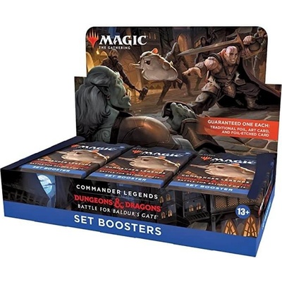 Wizards of the Coast Magic The Gathering Commander Legends Battle for Baldur's Gate Set Booster Box