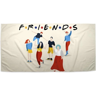 Sablio Uterák Seriál Priatelia FRIENDS Postavy 70 x 140 cm