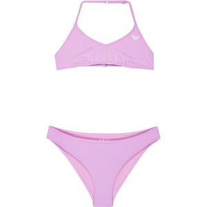 Roxy Детски комплект бикини Roxy Kid's Solid Active RG Tri Bra Set Bikini - Crocus Petal - размер 12 Years (750-2851-0115)