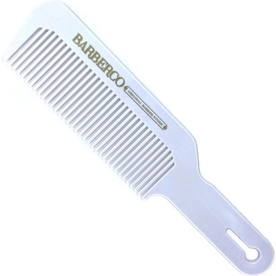 Barberco Clipper comb hřeben na stříhání vlasů bílý – Zboží Dáma