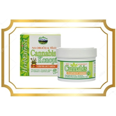 Herb Extract Cannabis pleťový krém 75 ml
