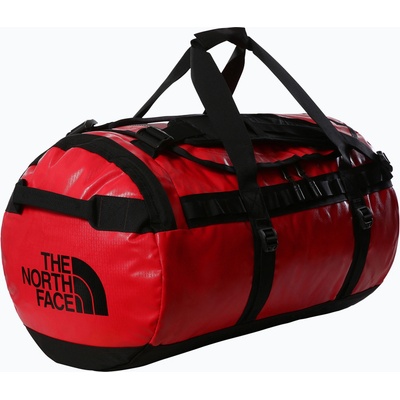 The North Face Пътна чанта The North Face Base Camp Duffel M 71 l red/ black