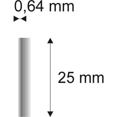 Truhlářské Piny Narex 6/25 - 0,64 x 25 mm - 20.000 ks