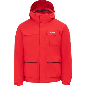 Image 1 of Gelert Поларено яке Gelert Men's 3-in-1 Windproof Fleece Lined Detachable Hood Long Sleeve Jacket - Red