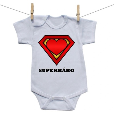 Boodyy Body s krátkym rukávom SuperBábo