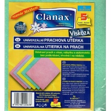 Clanax Univerzální utěrka viskóza netkaná 38 x 35 cm 5 ks