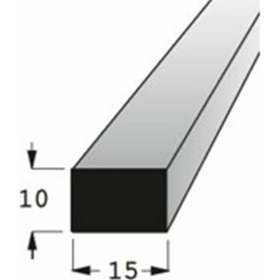 Hranolek buk 15x10mm, délka 90cm