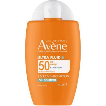 Avène Sun Слънцезащитен флуид за мазна кожа, SPF50, 50 ml