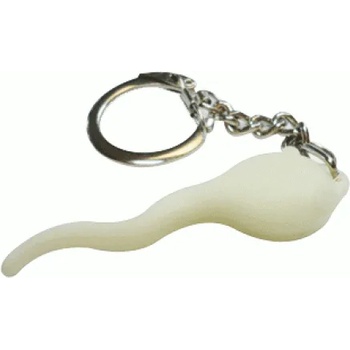 Image 1 of Pasante Glow in the Dark Sperm Keyring