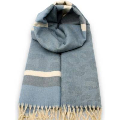 Krumlovanka vzorovaná Cashmere Sensation P-72658-J modrá