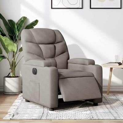 vidaXL 3204575 Elektrické polohovací textil taupe