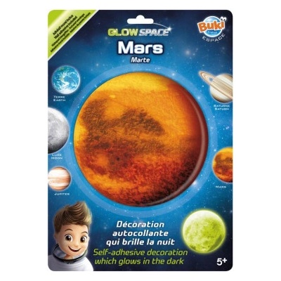 Buki Mars svetielkujúca dekorácia na stenu
