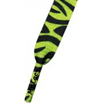 Mr.Lacy Printies Neon Lime Yellow Zebra zelené