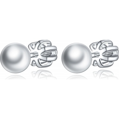 Olivie stříbrné náušnice KULIČKY 8372