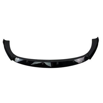 Добавка предна броня за Seat Ibiza (2012-2017) 3 врати FR Style - черен гланц (A-SEAT-012)