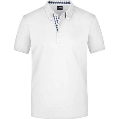 James & Nicholson Pánska polokošeľa JN964 white