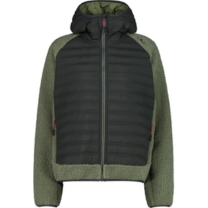 CMP Дамско синтетично яке CMP Women's Jacket Hybrid Fix Hood 36P1446 Hybrid jacket - Jungle - размер 42 (EU) (104-6680-0215)