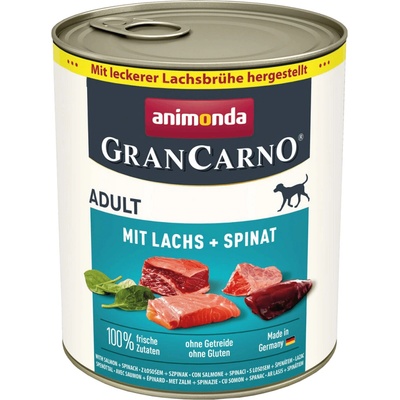 Animonda Gran Carno Adult losos & špenát 6 x 800 g