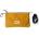 MeroMero Чанта за рамо Meromero Stuff Pouch V2 Shoulder bag - Chaï Tea / Black Leather - размер One Size (510-3371-0111)
