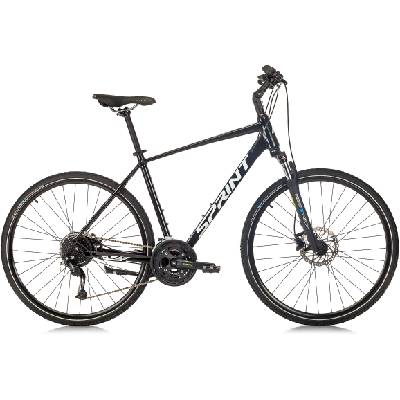 Градски велосипед Sprint - Croxer Plus Man (V1), 28'', 520 mm, черен гланц (BK26SI0204)