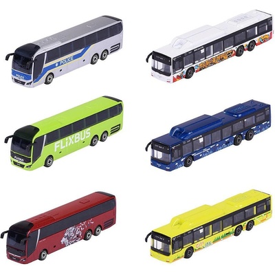 Majorette Градски автобус MAN City Bus, 6 модела 8503002002 (8503002002)