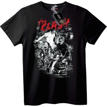 NOONEBRAND Тениска The Clash - 2XL, White