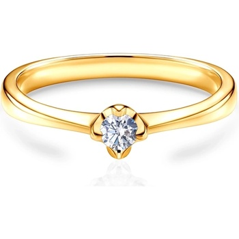 SAVICKI Годежен пръстен Savicki: злато, диамант