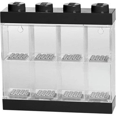 LEGO® vitrínka na 8 minifigurek černá
