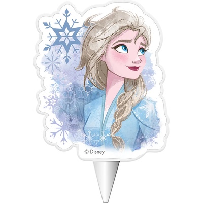 Dekora Свещ за рожден ден - Elsa Frozen II 7, 5см