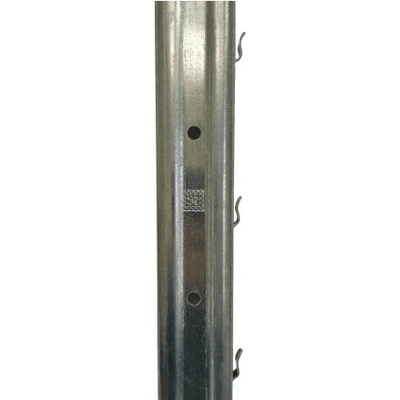 Stĺpik k lesníckemu pletivu, 180 cm, 50x30 mm, hr. steny 1,5 mm, pozinkovaný