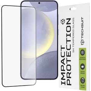 Techsuit Протектор за Samsung Galaxy S24 Plus - 111D Full Cover / Full Glue Glass - черен