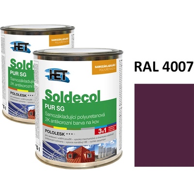 Soldecol PUR SG 0,75L RAL 4007