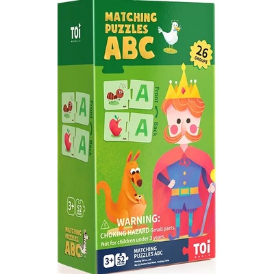 Toi World Образователен пъзел Toi World - Букви (TWTK090)