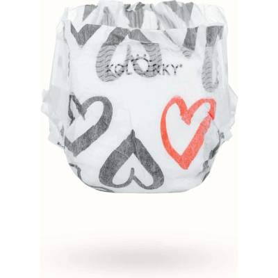 Kolorky Denní Hearts M 21 ks