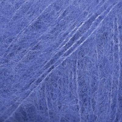 DROPS Design Brushed Alpaca Silk Uni Colour 26 Cobalt Blue Плетива прежда (109826)