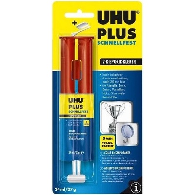 UHU Lepidlo PLUS 5 MIN SCHNELLFEST EPOXY 24ml/27g