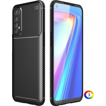 Image 1 of realme 7 (Global) / 7 (Asia) Удароустойчив Carbon Fiber Калъф и Протектор