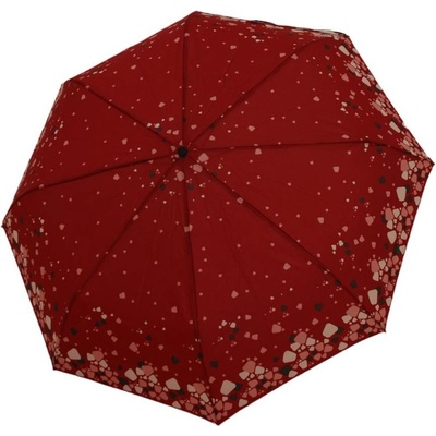 Derby Hit Mini Crystals deštník skládací červený
