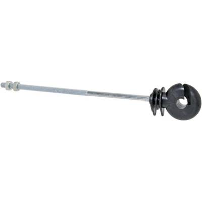 VNT electronics s.r.o. Kruhový izolátor s podpěrou pro předsazené elektrické ohrady, délka 20 cm, závit M6 - 10 ks