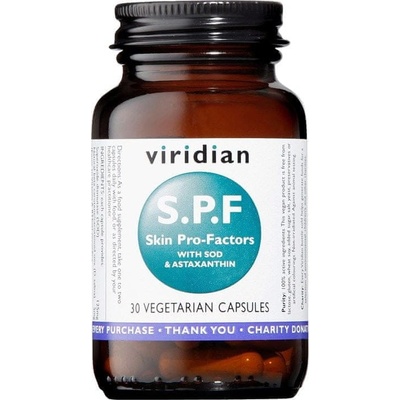 Viridian S.P.F Skin Pro Factor Komplex pre podporu pleti 30 kapsúl