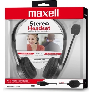 Maxell Headset MIDSIZE USB WITH BOOM MIC