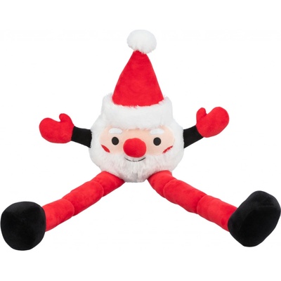 Xmas SANTA dlouhonohý vánoční Santa 54 cm plyš