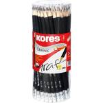 Kores Графитен молив с гума, hb, триъгълен, kores 92372 (92372)
