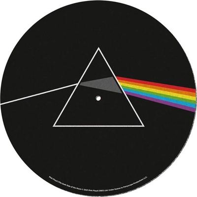 CurePink Podložka na talíř gramofonu Pink Floyd: Dark Side Of The Moon průměr 30.5cm GP85846 – Zboží Živě