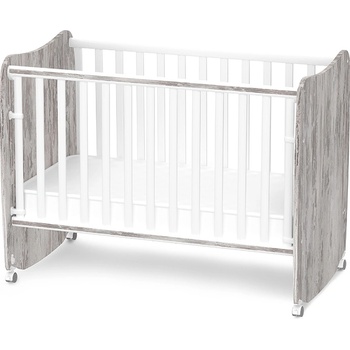 Lorelli Бебешка кошара Lorelli Premium - Stars, 60 x 120 cm, бяло/арт (10150610030A)