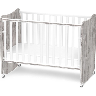 Lorelli Бебешка кошара Lorelli Premium - Stars, 60 x 120 cm, бяло/арт (10150610030A)