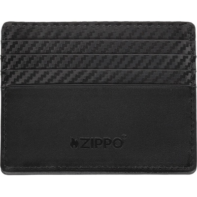Zippo Carbon 44193 Kožené pouzdro na karty – Zboží Živě