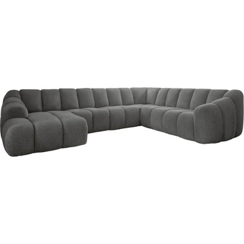 Miuform Сив ъглов диван (десен ъгъл/U форма) Shell - Miuform (2552TA97)