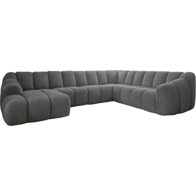 Miuform Сив ъглов диван (десен ъгъл/U форма) Shell - Miuform (2552TA97)